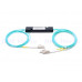 LC-LC102-OM3-MM-OHZFP LC OM3光纖1分2多模分光器 1分2LC OM3多模光纖分路器 lc拉錐式光分器 分支連接器延長線 卡式盒式LC分路器 FBT分路器